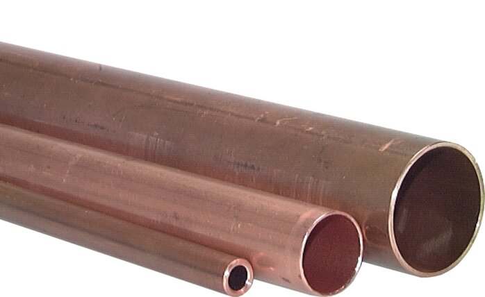 Exemplary representation: Copper tube (bar stock)