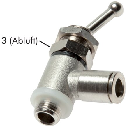 Exemplary representation: Rocker arm valve with plug connection