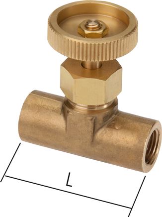 Exemplary representation: Needle valve (G 1/8" FT)