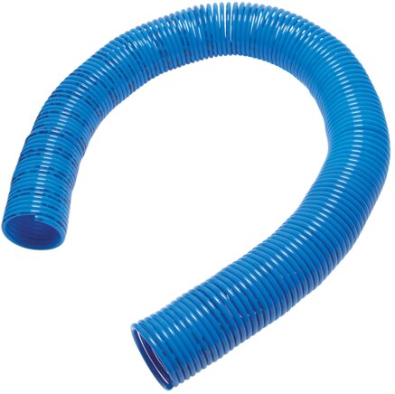 Exemplary representation: Polyamide spiral hose (radial outlet)