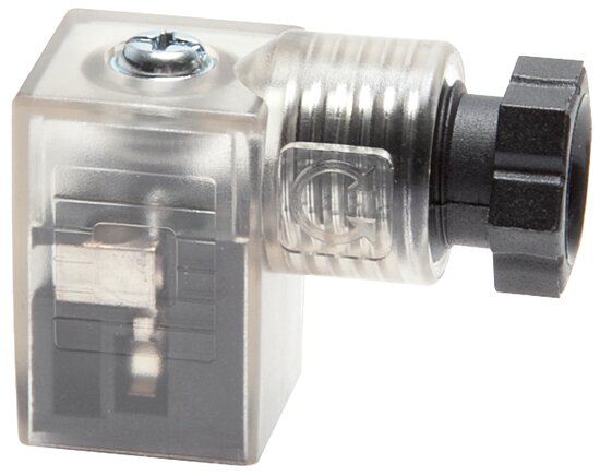 Exemplary representation: Standard plug for solenoid coil, plug size 0
