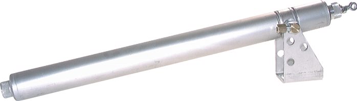 Exemplary representation: Example of assembly smoke and heat exhaust cylinder with swivel fastening