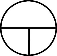 Schematic symbol: T-borehole